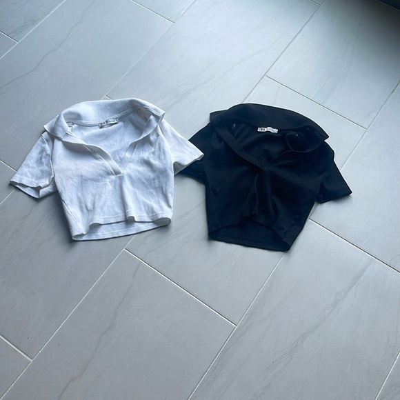 ZARA Bundle of 2 ZARA tops - Picture 1 of 5
